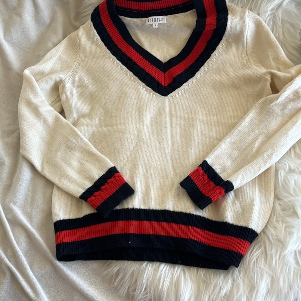 Lightweight cream sweater
